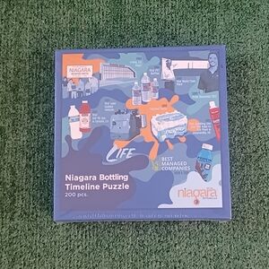Sealed Niagara Bottling Timeline Jigsaw Puzzle 200 Pieces